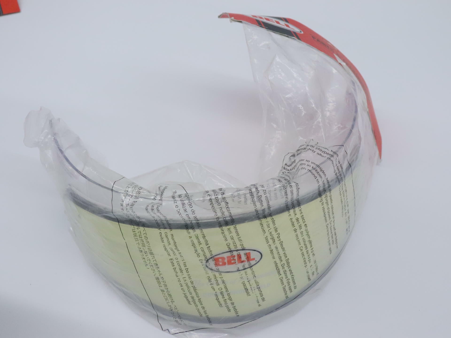 Bell RS-1 Face Shield Visor Dual Pane Clear Snow Lens Click Release 2028886 OEM