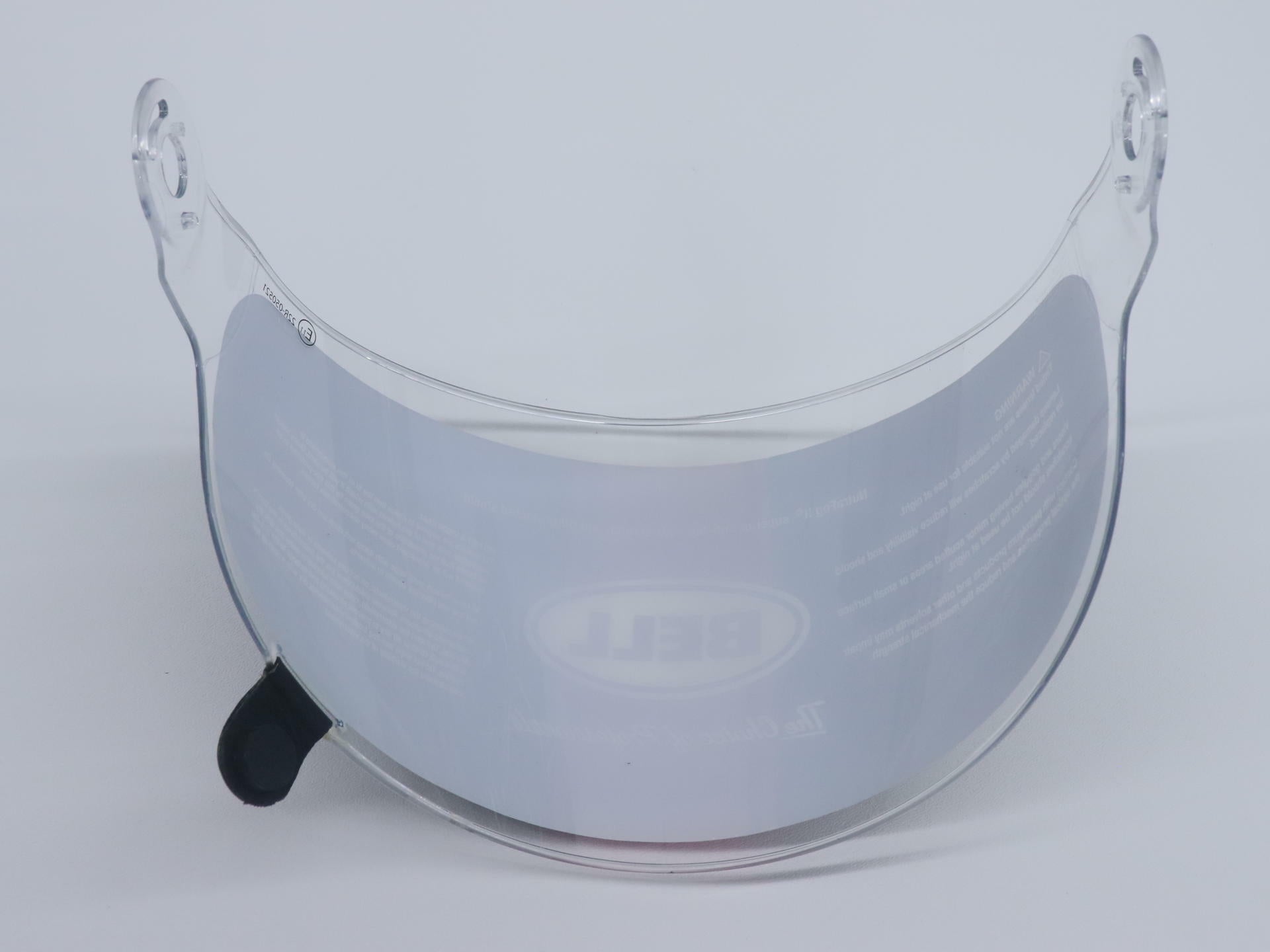 OEM Bell Face Shield Visor BULLITT Flat - CLEAR w/Black Tab - 8013377