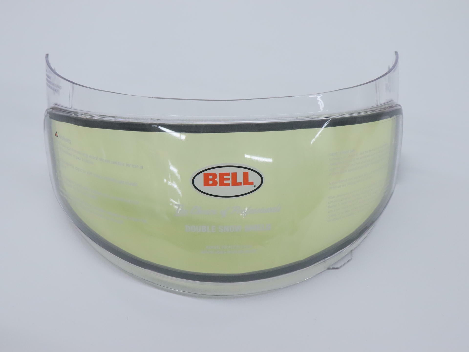 Bell RS-1 Face Shield Visor Dual Pane Clear Snow Lens Click Release 2028886 OEM