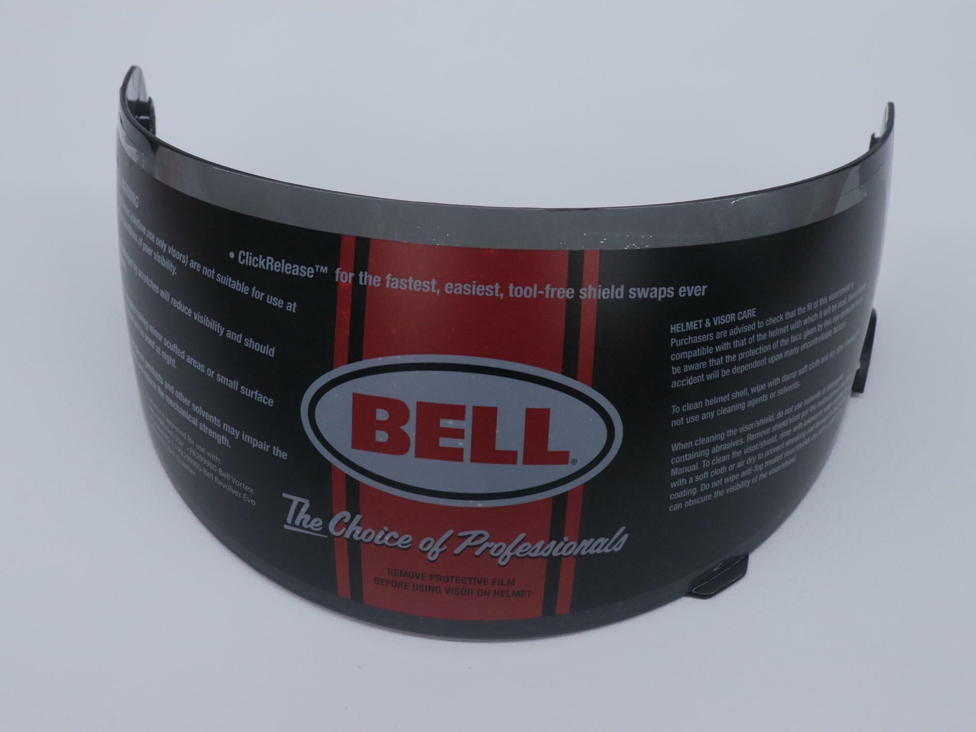 OEM Bell Face Shield Visor DARK SMOKE Nutra Fog II - Star/Vortex - 2010059