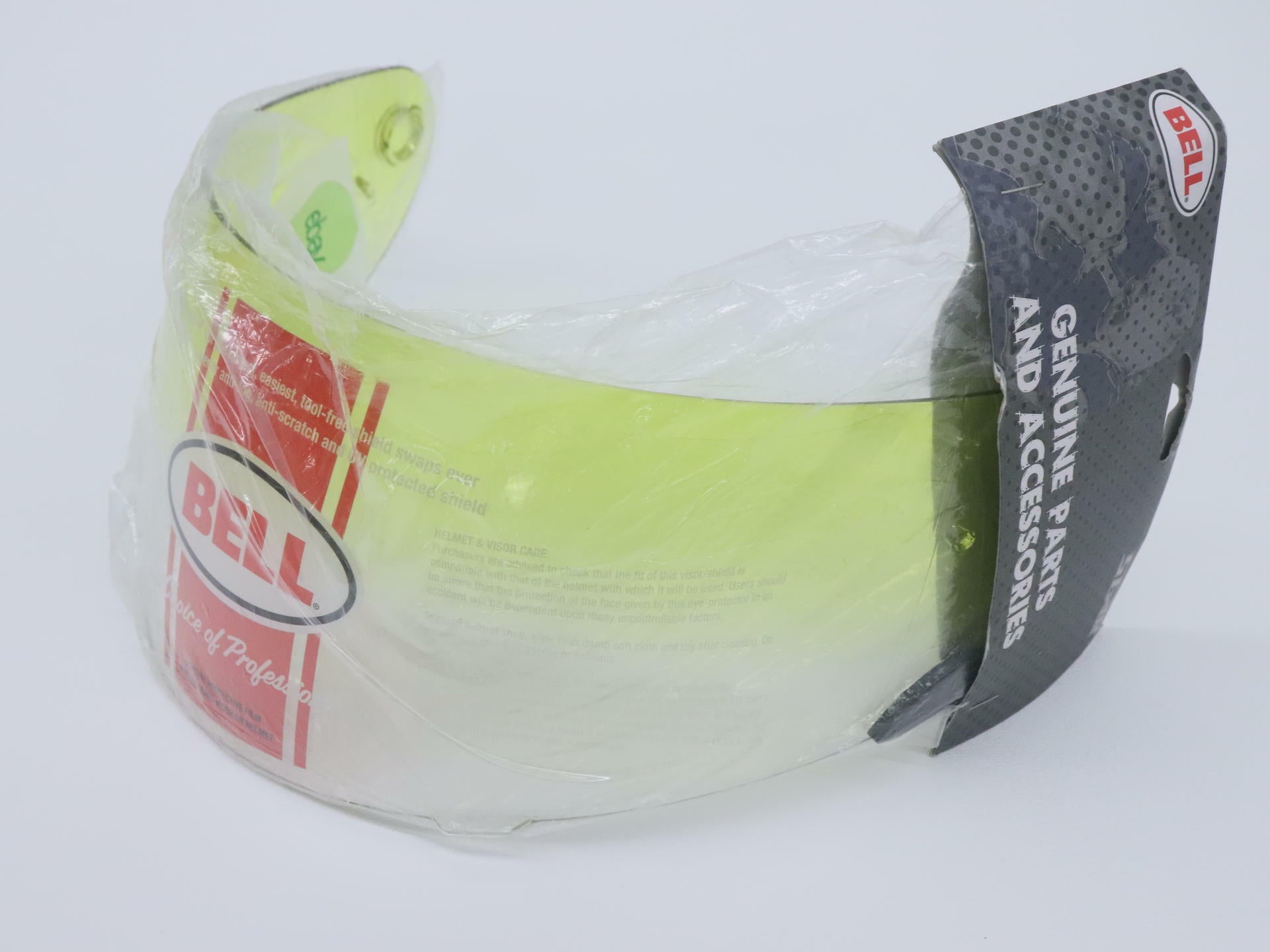 OEM Bell ClickRelease Face Shield Visor - Yellow Gradient - RS-2 Vortex- 2011342