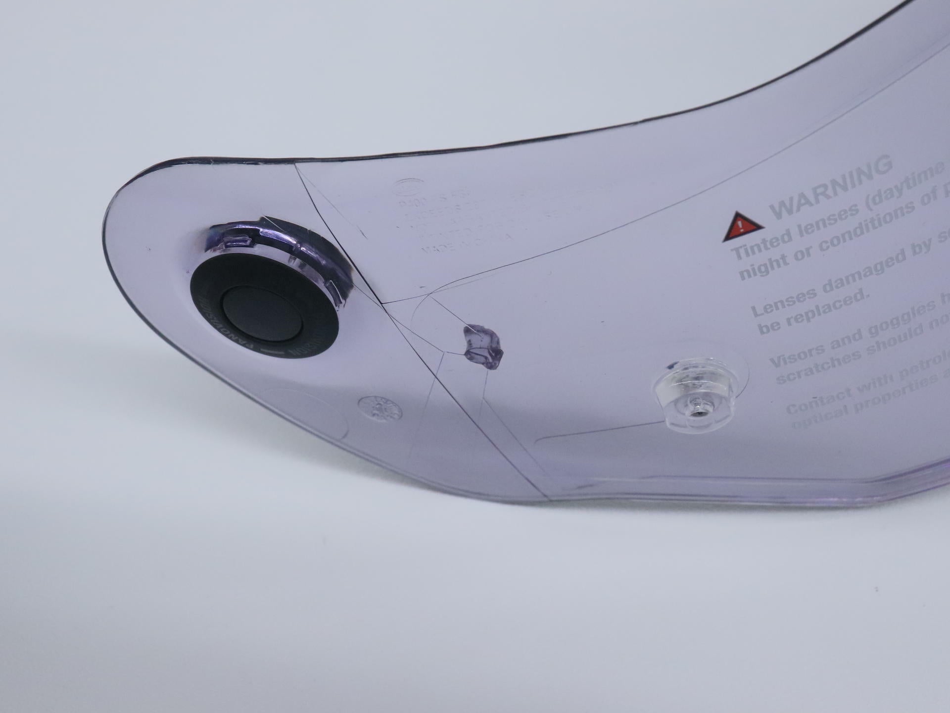 OEM Bell Panovision Face Shield Visor w/ Tear-Off Posts - Light Smoke - 7072342