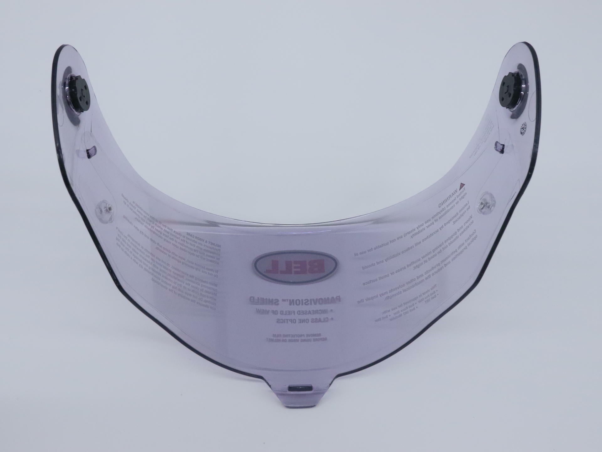 OEM Bell Panovision Face Shield Visor w/ Tear-Off Posts - Light Smoke - 7072342