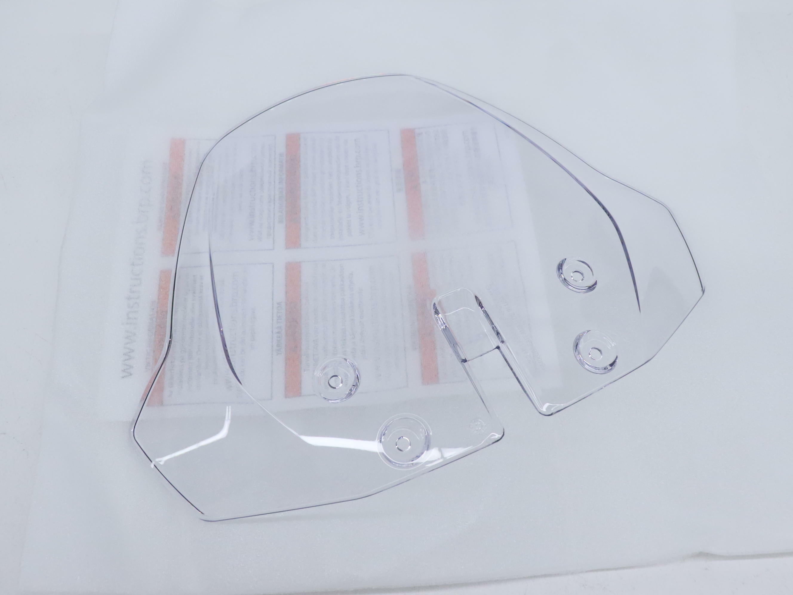 OEM Can-Am Audio System Clear Windshield 219401144 Ryker 2019-2024 - OPEN BOX