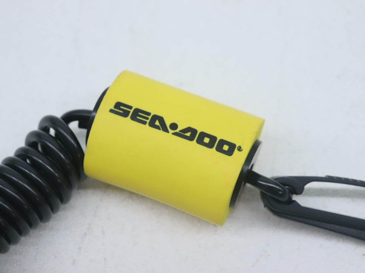 OEM Sea-Doo RF DESS Yellow Key Floating Lanyard 295100945 Spark 14-21 - OPEN BOX