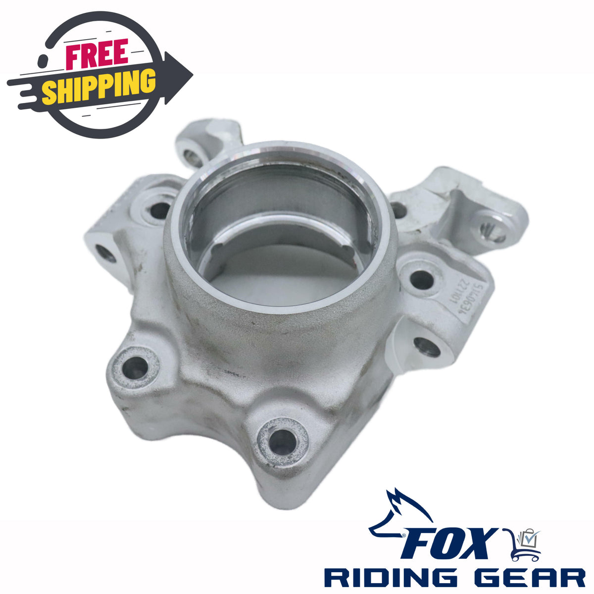 OEM Polaris Left Wheel Bearing Carrier 5140585 - RZR XP 4 Turbo EPS - OPEN BOX