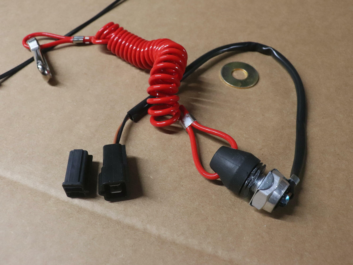 OEM Polaris Coiled Tether Kill Switch Kit Red 2874379 800 Indy - OPEN BOX