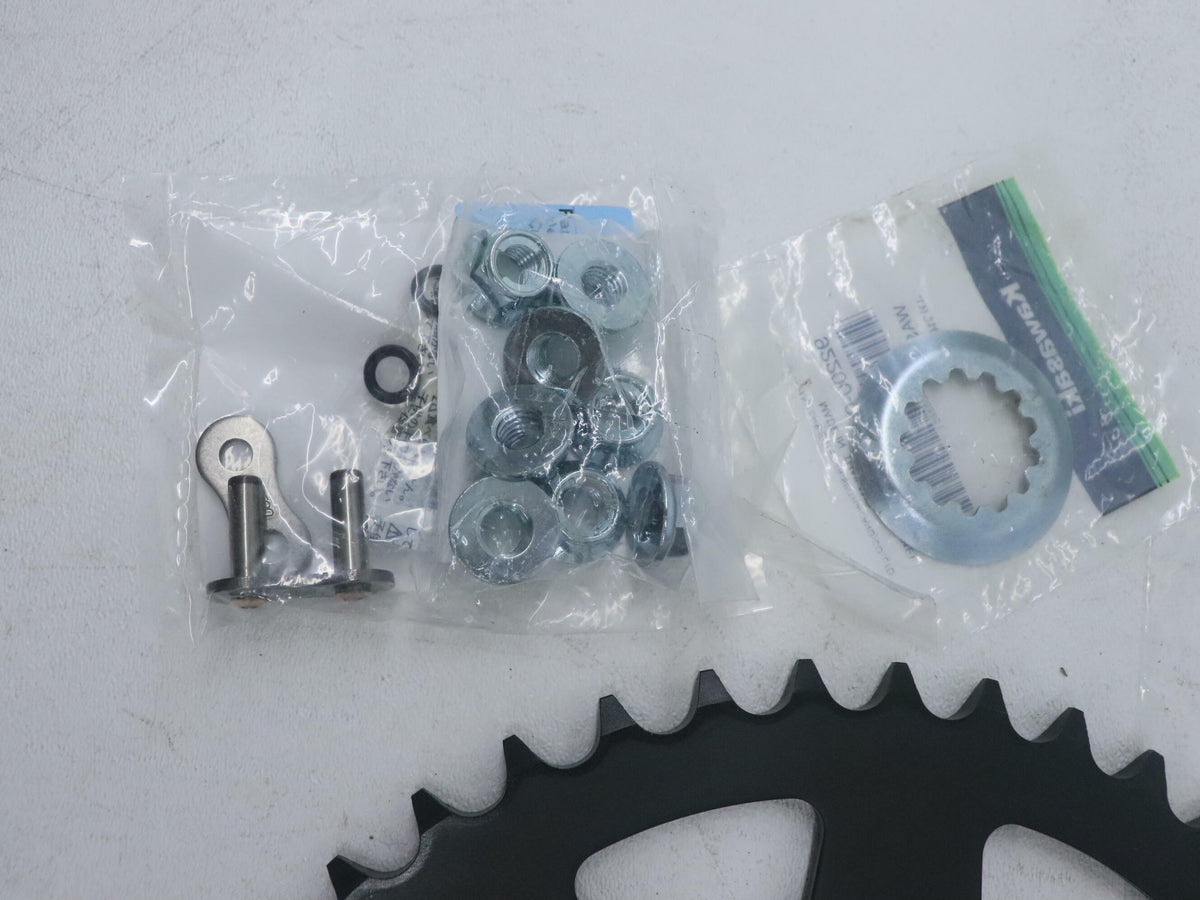 OEM Kawasaki Drive Chain Sprocket Kit 08-18 KLR650 - 99996-5008 - OPEN BOX
