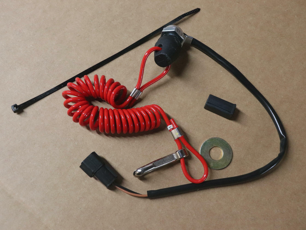 OEM Polaris Coiled Tether Kill Switch Kit Red 2874379 800 Indy - OPEN BOX