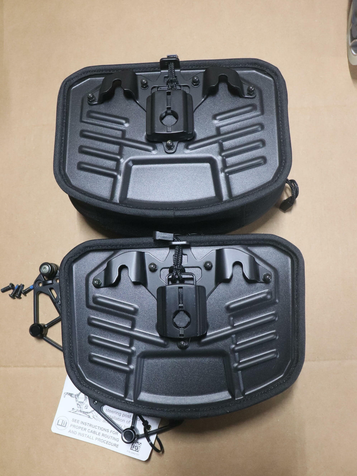 OEM Polaris Pro Armor Handlebar Bag RMK NXT LVL w/Fidlock 2891505 - OPEN BOX
