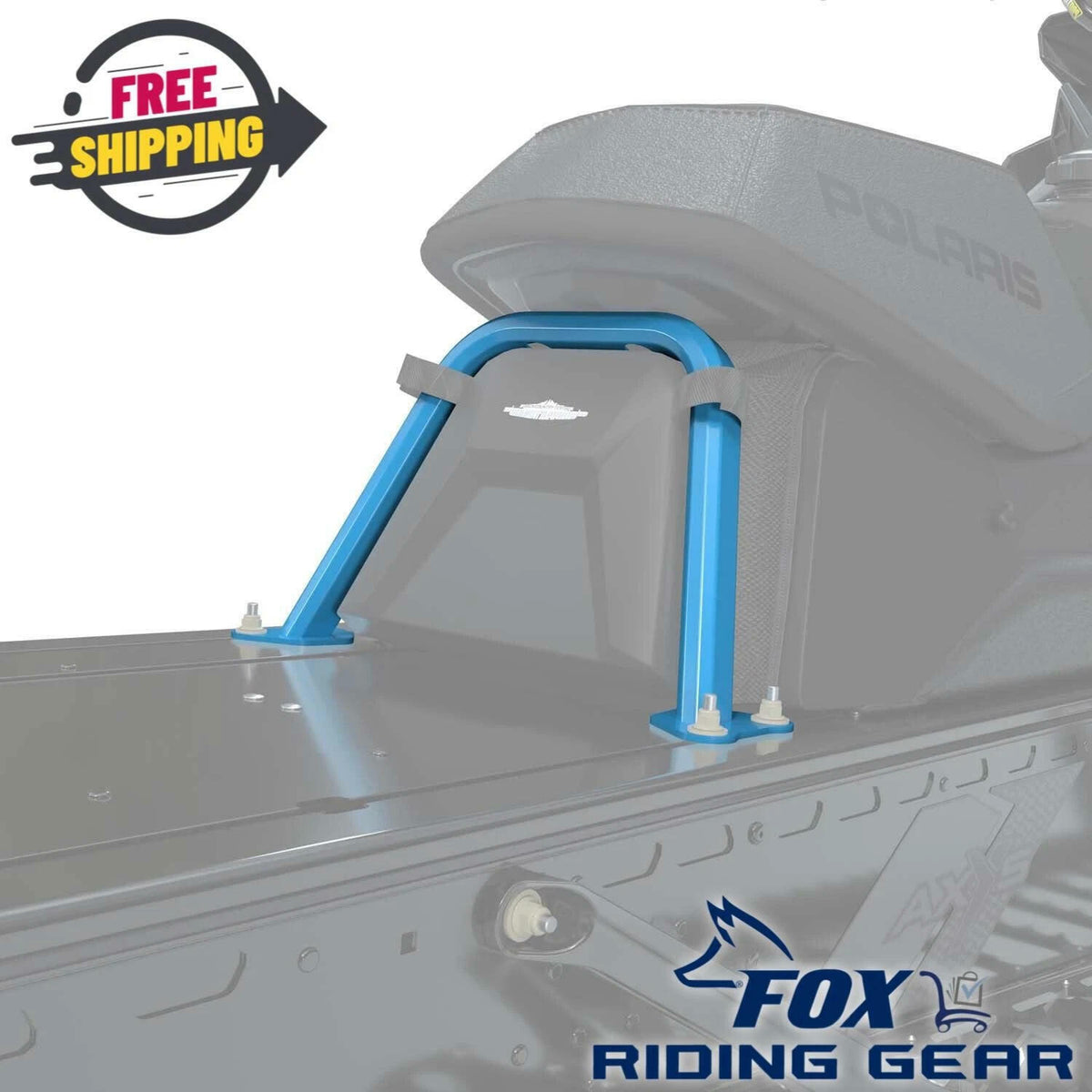OEM Polaris Sky Blue Seat Support Brace 2881438-737 RMK 600 800 850 - OPEN BOX