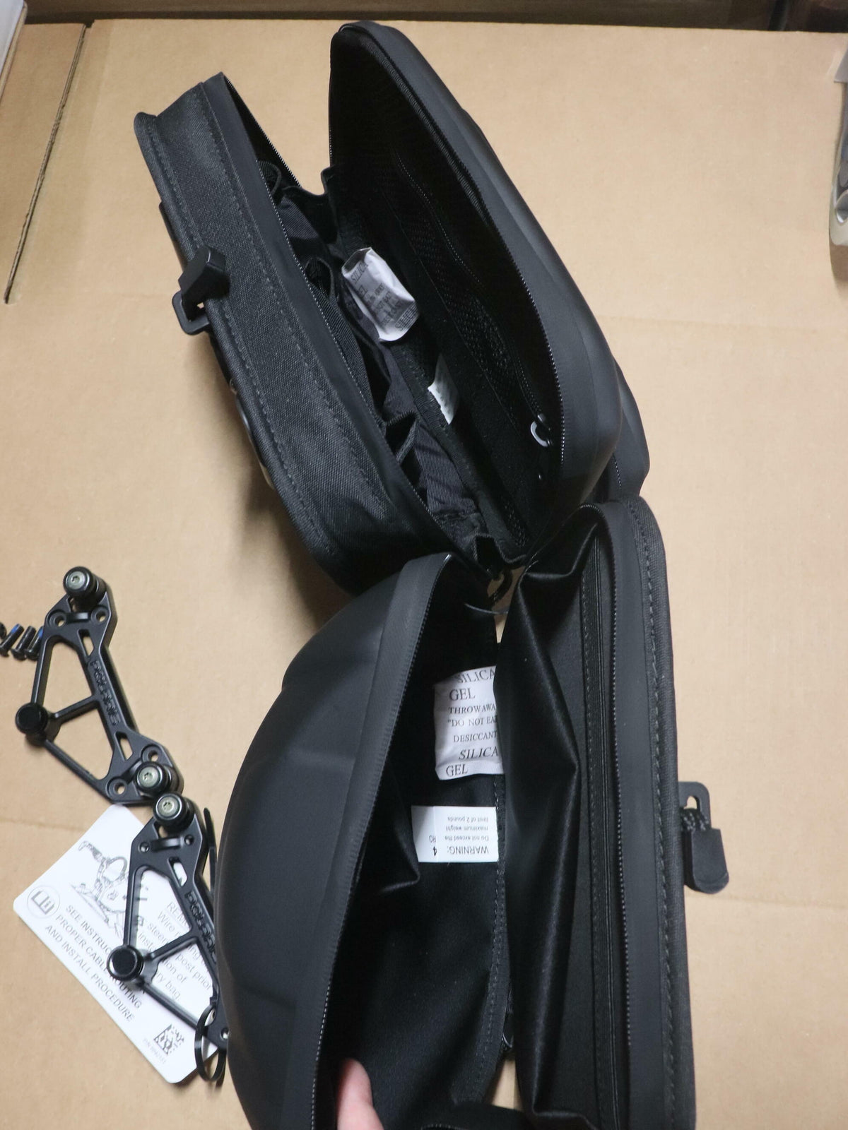 OEM Polaris Pro Armor Handlebar Bag RMK NXT LVL w/Fidlock 2891505 - OPEN BOX