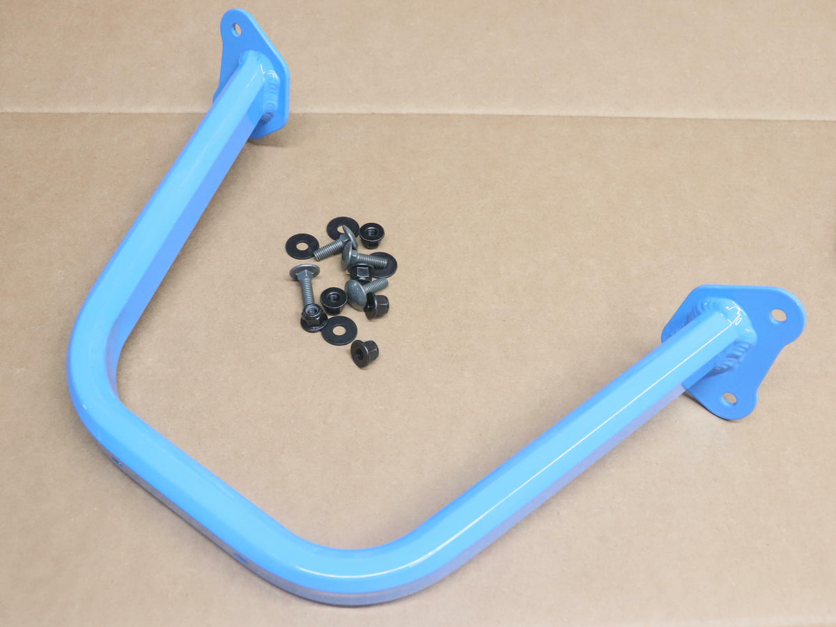 OEM Polaris Sky Blue Seat Support Brace 2881438-737 RMK 600 800 850 - OPEN BOX